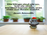 die dinge sind nie so