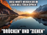 Magische Worte: T�ren �ffnen leicht gemacht