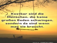 Seilschaukel am Sonnenuntergang - Keine gro�en Reden!