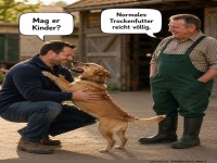 Wenn der Hund mehr �ber Ern�hrung wei�