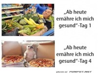 Der kurze Weg von Gem�se zu Pizza