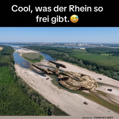 Wenn-der-Rhein-seine-Schätze-zeigt!-?.jpg von SexOnTheBeach