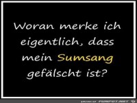 Woran merke ich