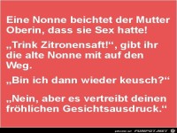 eine Nonne beichtet.......