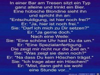 In einer Bar...