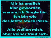 Warum ich Single bin