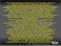 Ein Amerikaner kommt in eine Bar