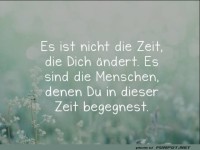 Es ist nicht die Zeit