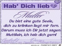 hab dich lieb....
