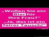 Wollen Sie ein Bier...
