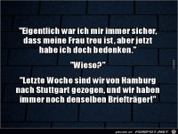 ich war mir mmer sicher........