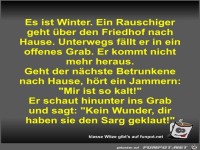 Es ist Winter