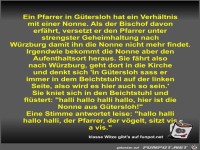 Ein Pfarrer in G�tersloh hat ein Verh�ltnis mit einer Nonne