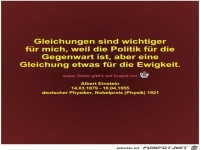 Gleichungen sind wichtiger
fr mich