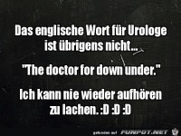 Das englische Wort f�r Urologe