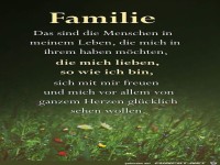 Familie das sind die Menschen im merinen Leben