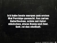 Porridge gemacht