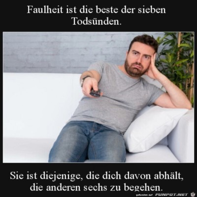 Faulheit.jpg von Steven