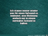 Das ist aufwändig