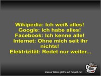 Wikipedia: Ich wei alles!