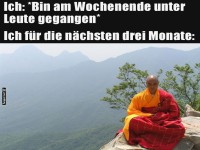 R�ckzug nach dem Abenteuer Wochenende