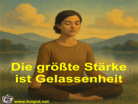 Die gr��te St�rke ist Gelassenheit