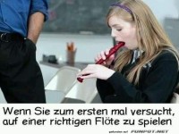 Fl�te spielen