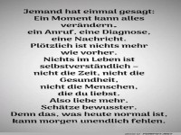Lebe mehr, liebe mehr!