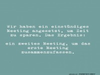 Meeting-Marathon: Das endlose Zeitparadox