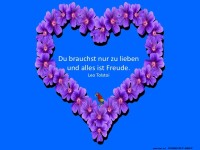 Du brauchst nur zu lieben