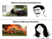 Autounfälle und Kochabenteuer: Ein Vergleich