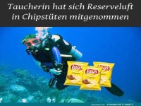 Tauchen mit Luftt�ten: Neuer Trend?
