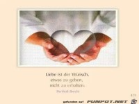 Liebe ist der Wunsch...