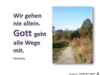 Wir gehen nie allein