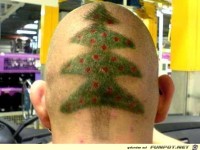 Tannenbaum-Frisur