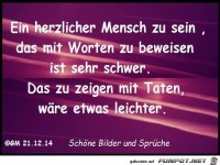 Ein herzlicher Mensch