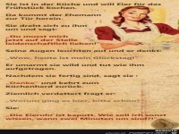 sie ist in der Kche.......