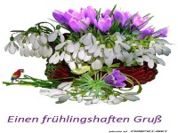 Einen fruehlingshaften Gru ss