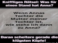 Kniffliges R�tsel :