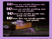 Wenn es nicht deins ist nimm es nicht