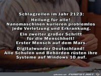 Schlagzeilen 2123