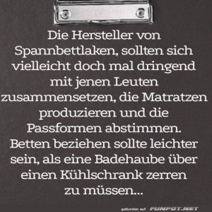 fun-Bild: Hersteller von Spannbettlaken