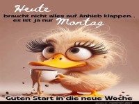 Montagsente mit Kaffeedilemma