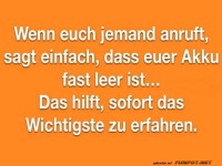 Akku-Trick: Schnell zur Sache kommen!