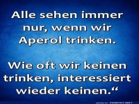 Immer Aperol im Blick!