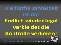 F�nfte Jahreszeit: Kost�me und Chaos!