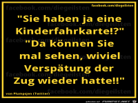 diegeilsten Kinderfahrkarte