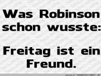 Freitag ist ein Freund
