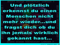 Kennst Du wirklich den Menschen