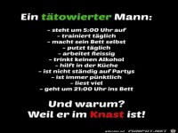 ein t�towierter Mann.....